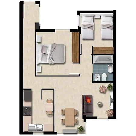 Appartement Le Poulpe Bleu Fuerteventura Chic&relax Puerto del Rosario (Fuerteventura)