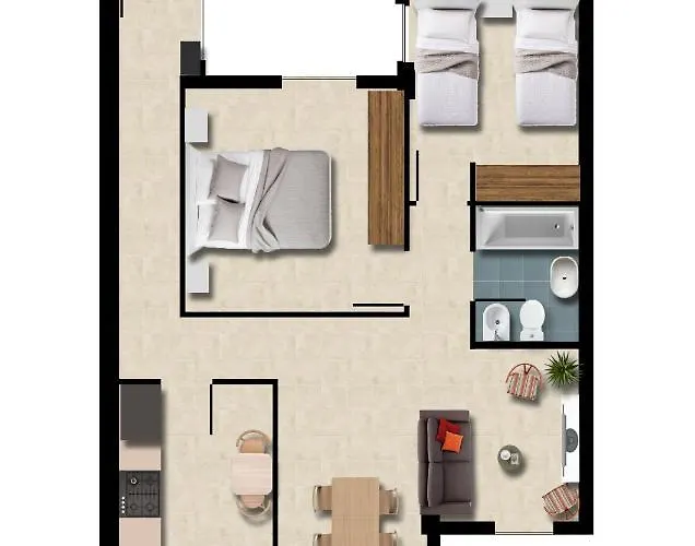 아파트 Le Poulpe Bleu Fuerteventura Chic And Relax 푸에르토델로사리오